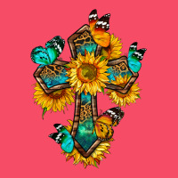 Cross With Butterfly Premium Sweatshirt | Teevron
