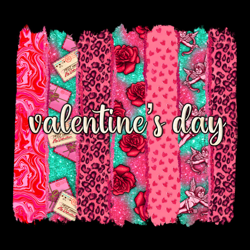 Valentines Day Brushstroke Background Brushstroke Urban Hoodie by NancyCooperArtShop | Teevron