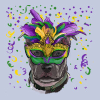 Mardi Gras  Mask Pitbull Long Sleeve Tee | Teevron