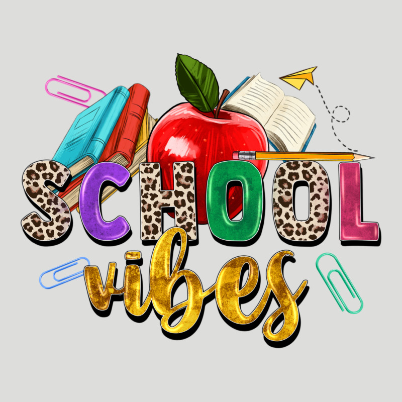 School Vibes Zipper Hoodie by Zillion Design Studio | Teevron
