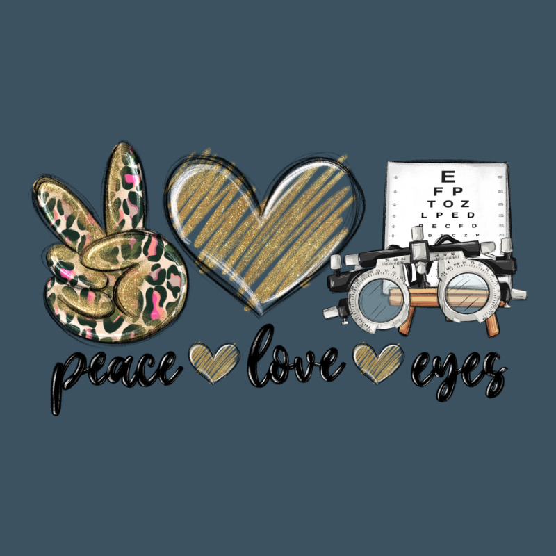 Peace Love Eyes Urban Heavy Tee by MaliasSmallBusiness | Teevron