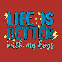 Life Is Better With My Boys Premium Hoodie | Teevron