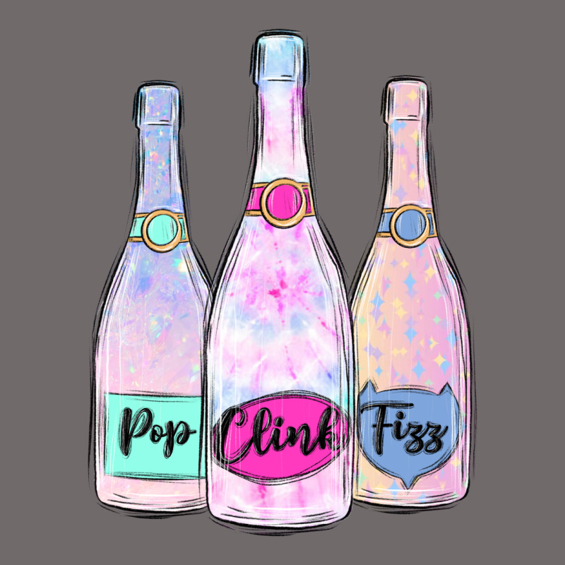 Pop Clink Fizz Champagne Bubbly Urban Heavy Tee by MaliasSmallBusiness | Teevron