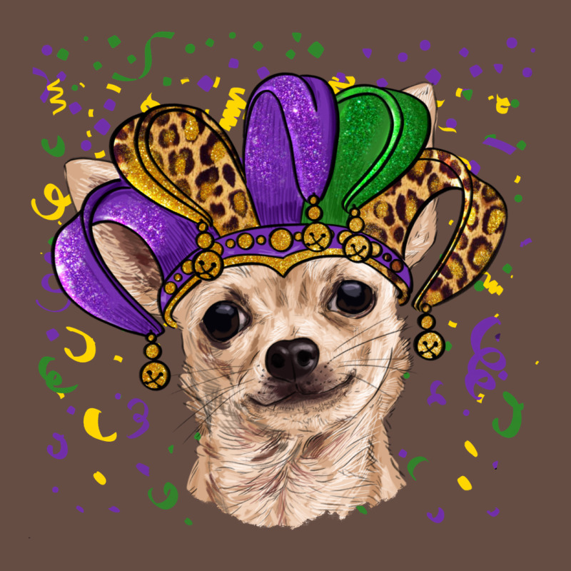 Mardi Gras Hat Chihuahua Long Sleeve Tee by RanaPortraitStore | Teevron