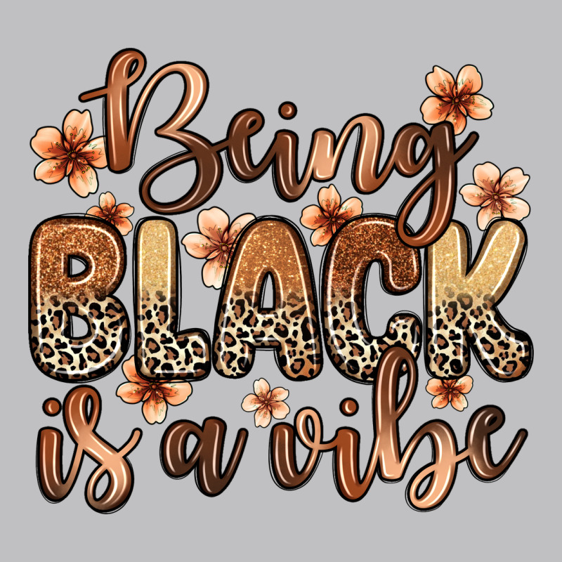 Being Black Is A Vibe Long Sleeve Tee by Zillion Design Studio | Teevron