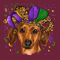 Mardi Gras Hat Dachshund Long Sleeve Tee | Teevron