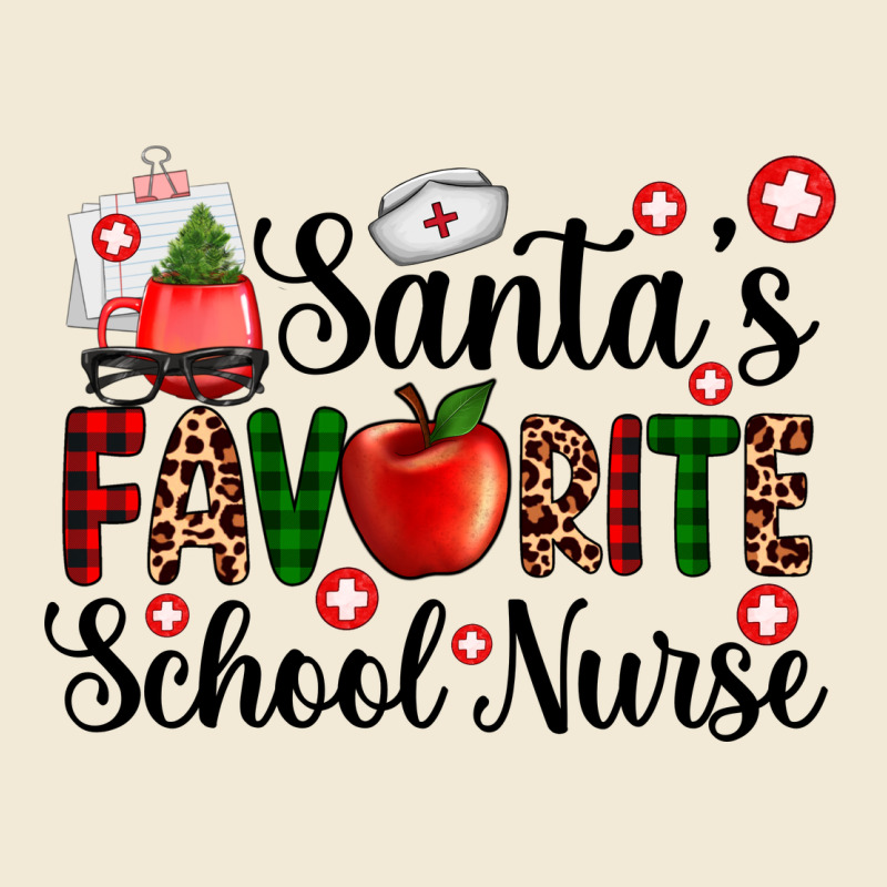 Santa's Favorite  School Nurse Premium Hoodie by AdoDesignShop | Teevron