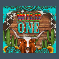Wild One Longhorn Gemstones Cactus And Sunflowers Urban Heavy Tee | Teevron