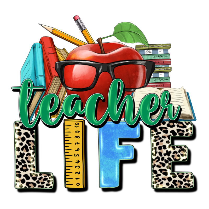 Teacher Life Zipper Hoodie by Zillion Design Studio | Teevron