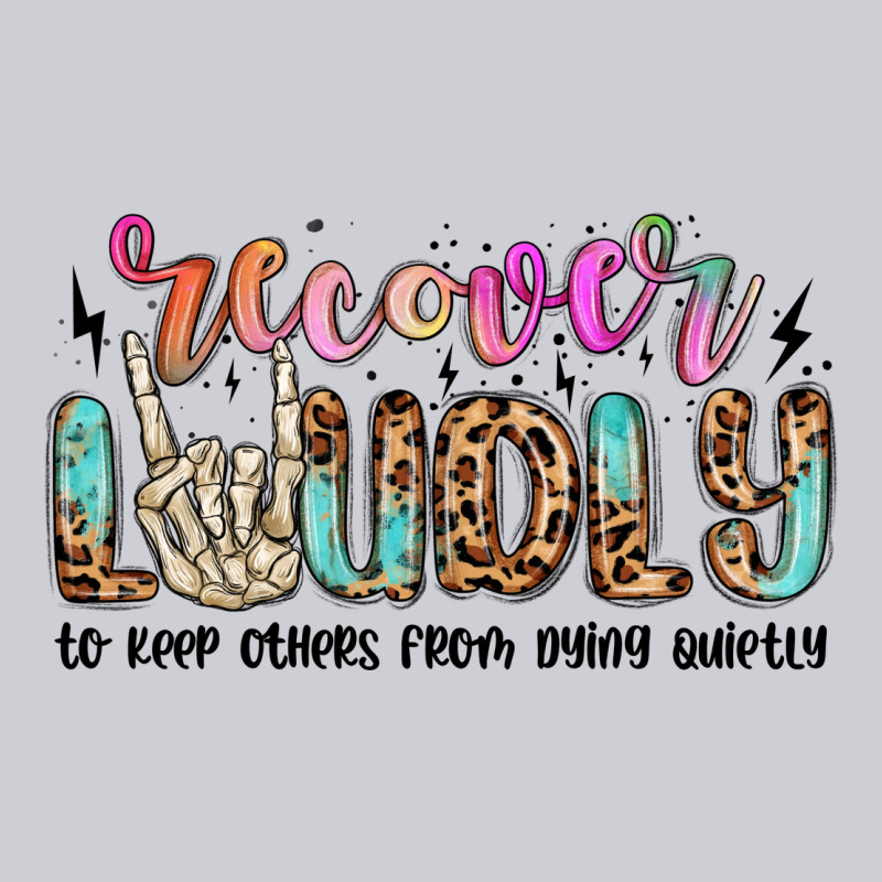 Recover Loudly To Keep Others From Dying Quietly M Urban Hoodie by MaliasSmallBusiness | Teevron