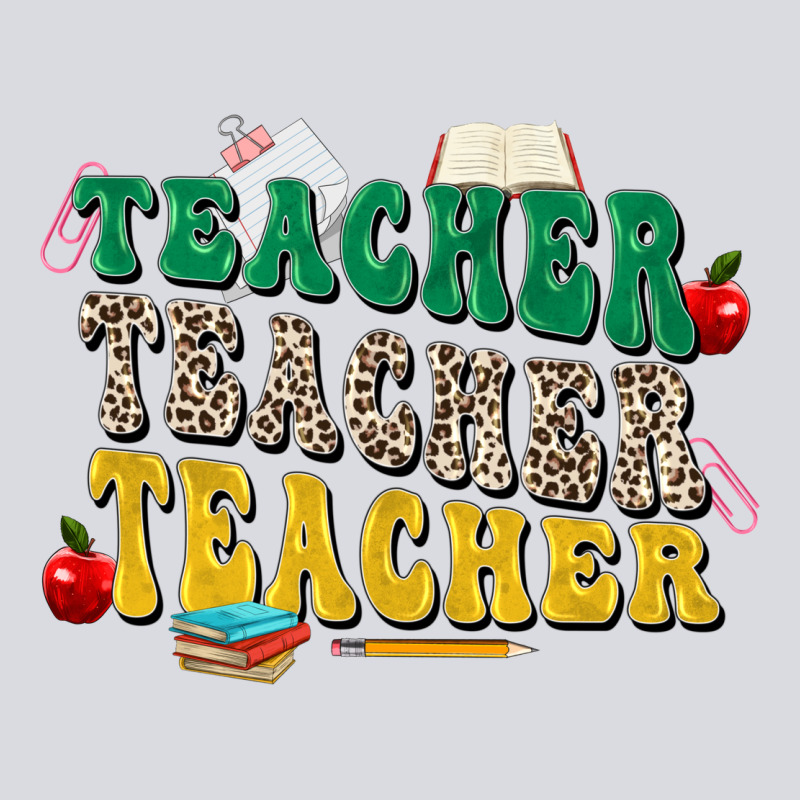 Teacher Teacher Teacher Zipper Hoodie by Zillion Design Studio | Teevron