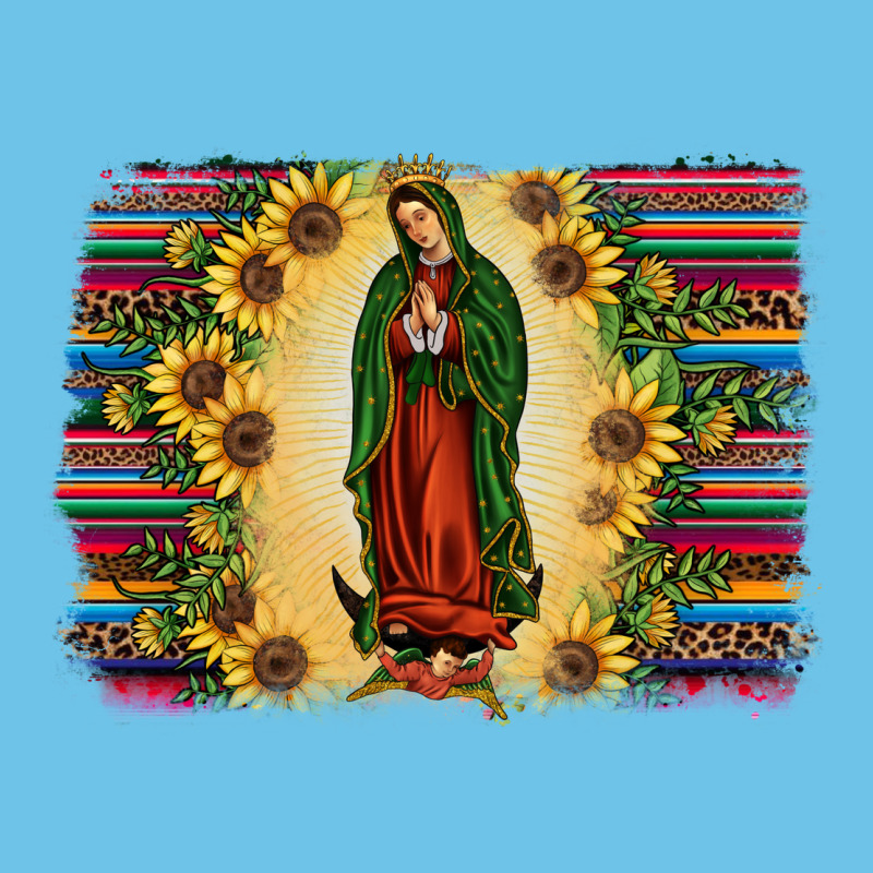 Serape Our Lady Of Guadalupe Premium Sweatshirt by JahusDesignShop | Teevron