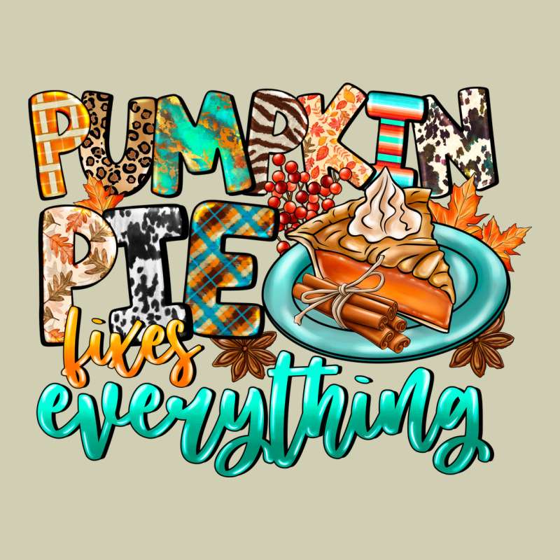 Pumpkin Pie Fixes Everything Heavy Core Tee by CowhideDigitalArt | Teevron