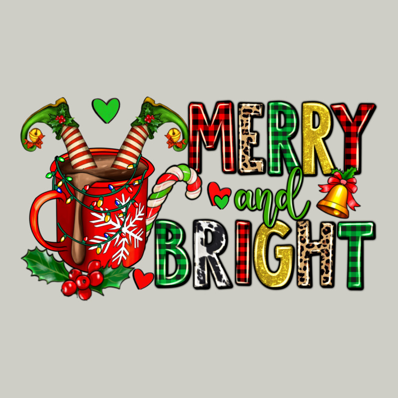 Merry And Bright Heavyweight Hoodie by AdoDesignShop | Teevron