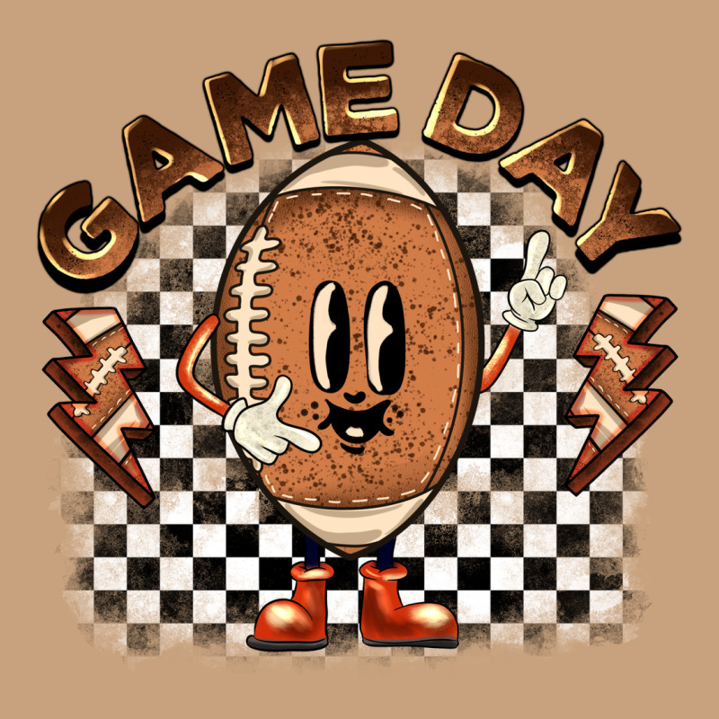 Game Day Football Vintage Tee by BarkalooDesign | Teevron