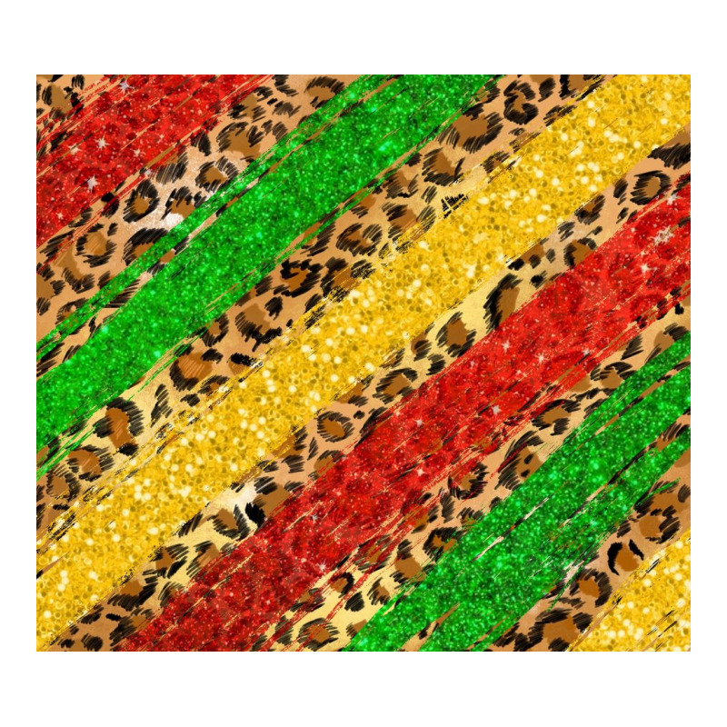 African Colors Leopard Zipper Hoodie by Zillion Design Studio | Teevron