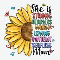 She Is Strong Fearless Warm Loving Mom Urban Heavy Tee | Teevron