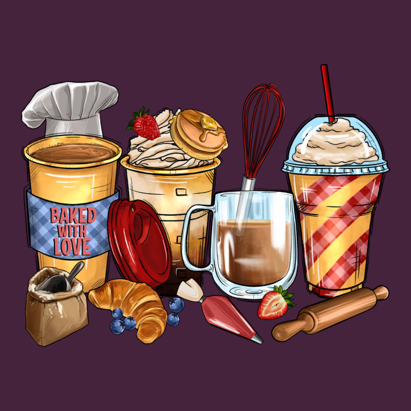 Bakery Coffee Cups Classic Tee by Zillion Design Studio | Teevron