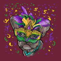 Mardi Gras Mask French Bulldog Long Sleeve Tee | Teevron