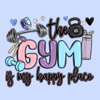 The Gym Is My Happy Place Urban Heavy Tee | Teevron