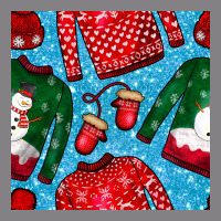 Christmas Clothes Seamless Pattern Heavyweight Hoodie | Teevron