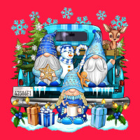 Snowman Gnome Truck Zipper Hoodie | Teevron