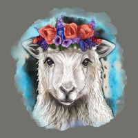 Sunflower Sheep With Background Premium Hoodie | Teevron