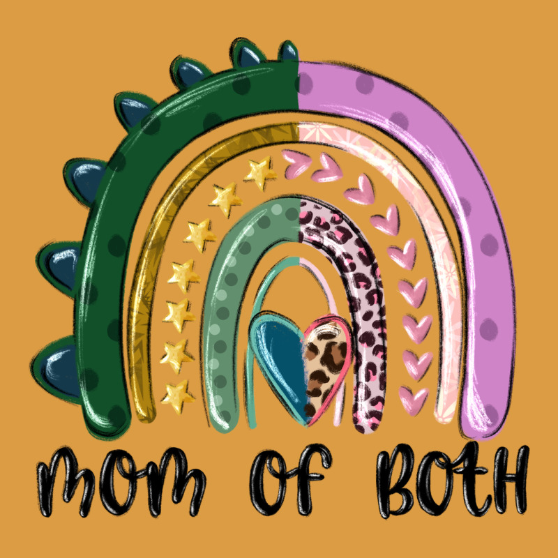 Mom Of Both Rainbow Urban Heavy Tee by MaliasSmallBusiness | Teevron