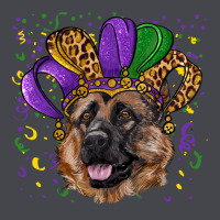 Mardi Gras Hat German Shepherd Long Sleeve Tee | Teevron