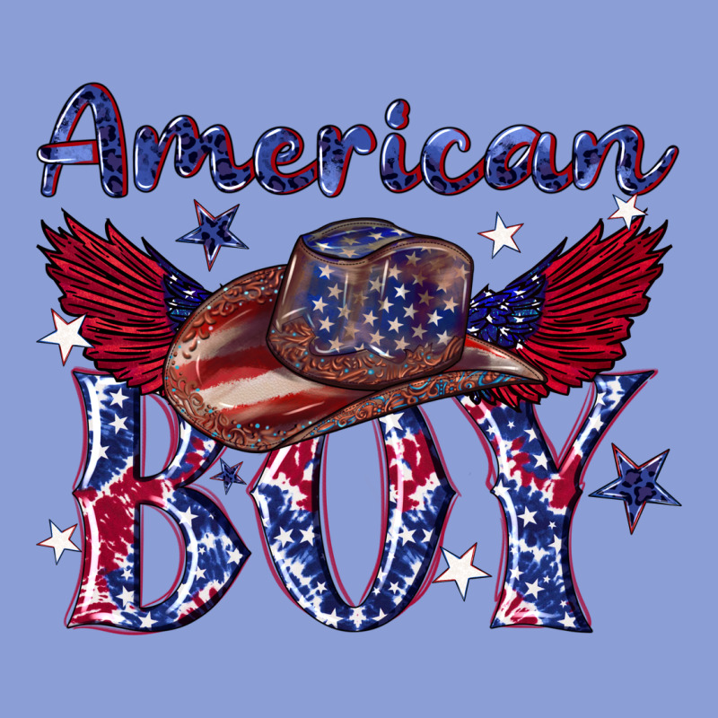American Boy With Cowboy Long Sleeve Tee by texasbilliewilder | Teevron