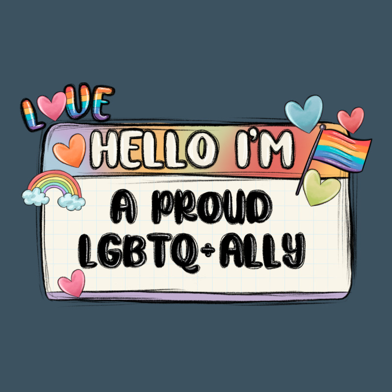 Proud Ally Urban Heavy Tee by MaliasSmallBusiness | Teevron