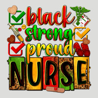 Black Strong Proud Nurse Juneteeenth Zipper Hoodie | Teevron