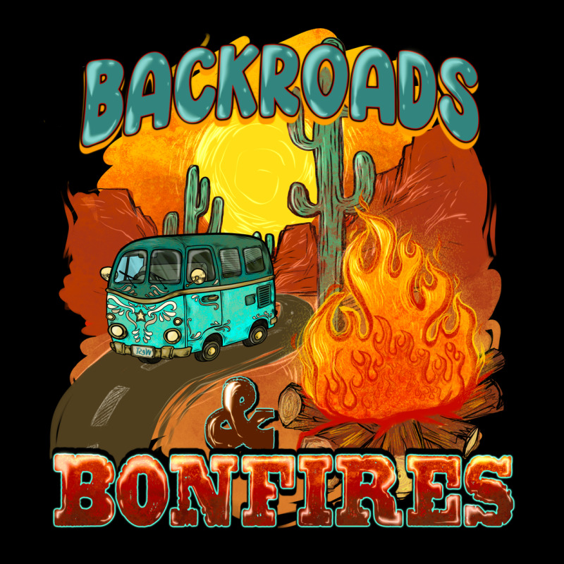 Backroads And Bonfire Urban Hoodie by NancyCooperArtShop | Teevron