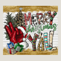 Merry Christmas Y'all Heavy Core Tee | Teevron