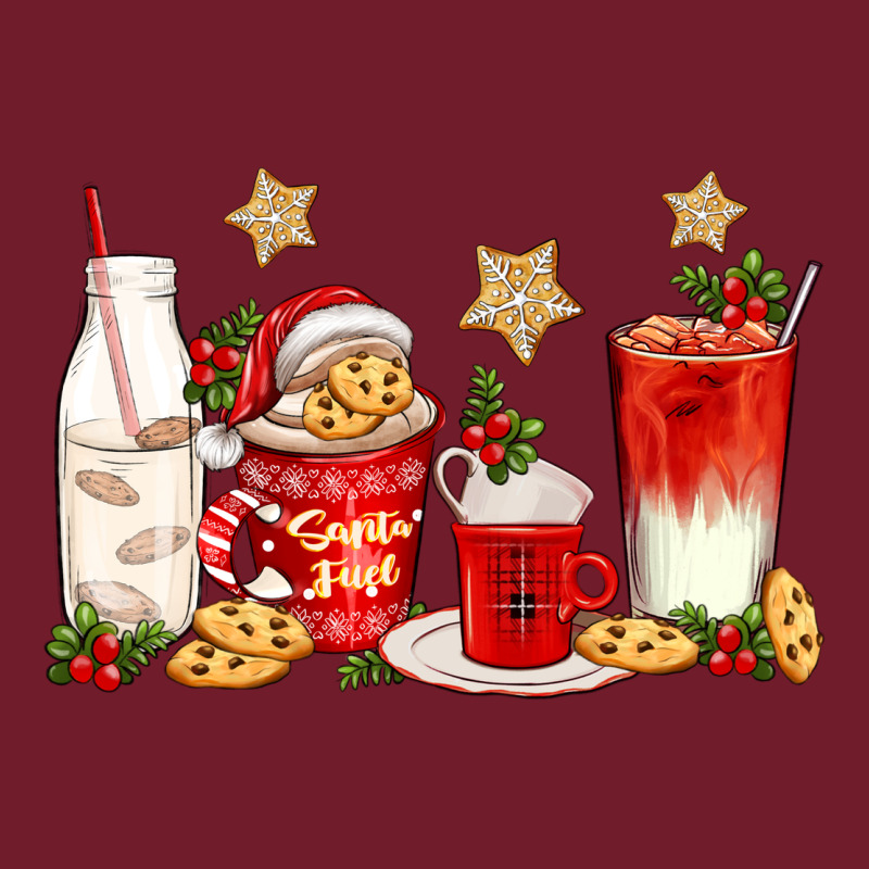Santa Fuel Coffee Cups Zipper Hoodie by texasbilliewilder | Teevron