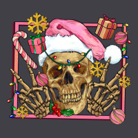 Pink Christmas Skeleton Heavyweight Hoodie | Teevron