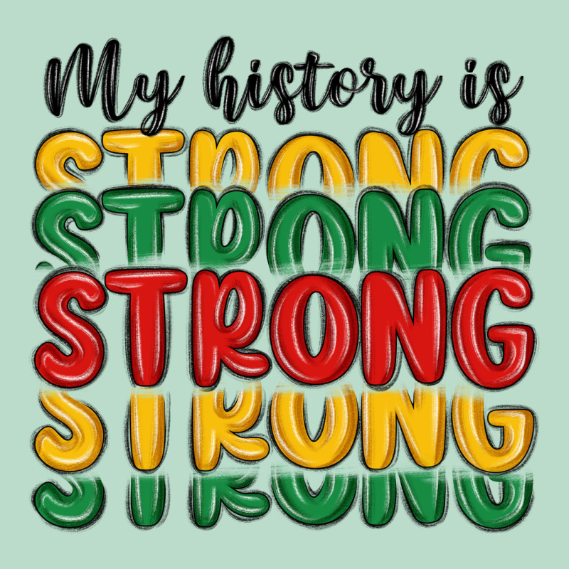 My History Is Strong Premium Hoodie by MaliasSmallBusiness | Teevron
