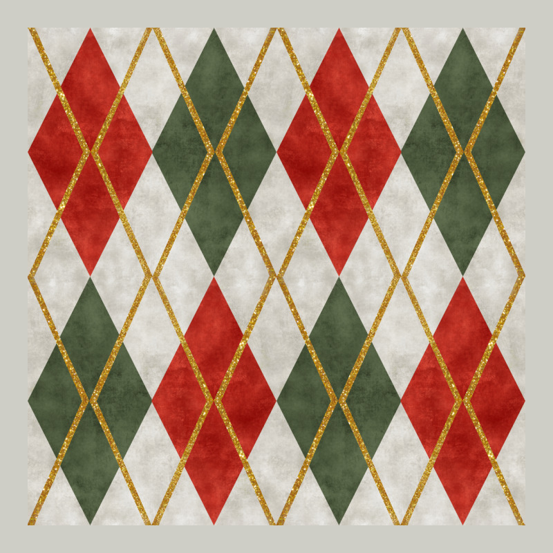 Christmas Diamond Plaid Seamless Pattern Heavyweight Hoodie by BundleAndBundleShop | Teevron