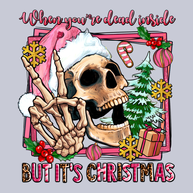 When You're Dead Inside But It's Christmas Heavyweight Hoodie by AdoDesignShop | Teevron