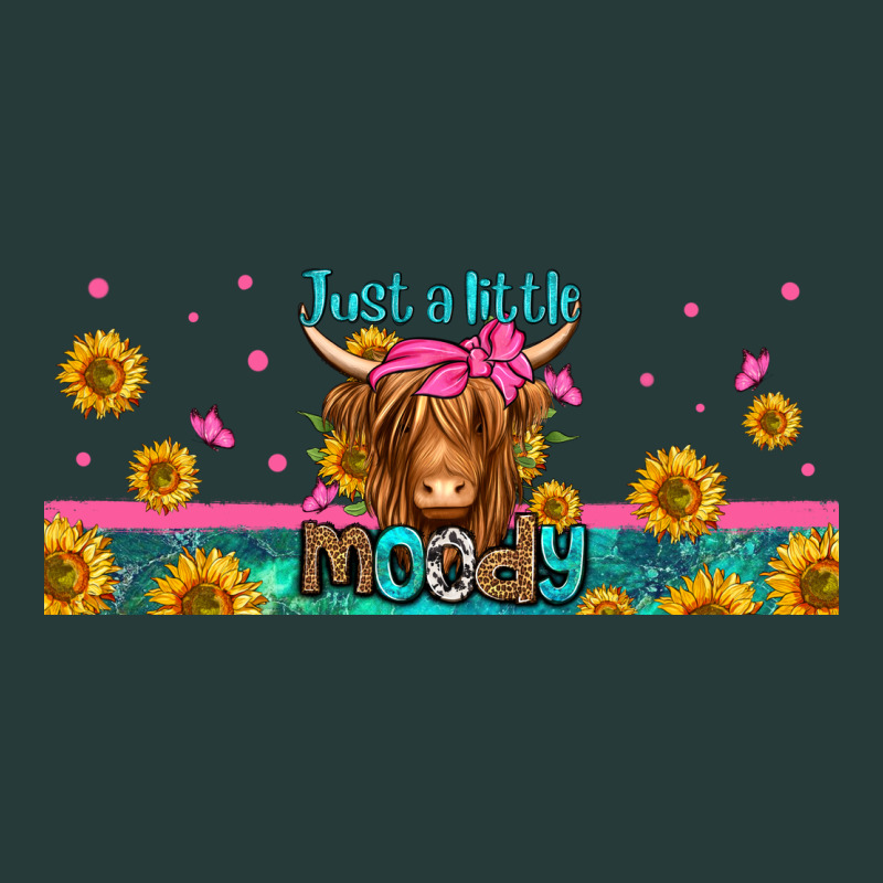Just A Little Moody Long Haired Cow Premium Sweatshirt by Jasminsmagicworld | Teevron