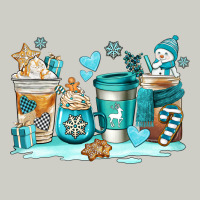 Winter Coffe Cups Heavyweight Hoodie | Teevron