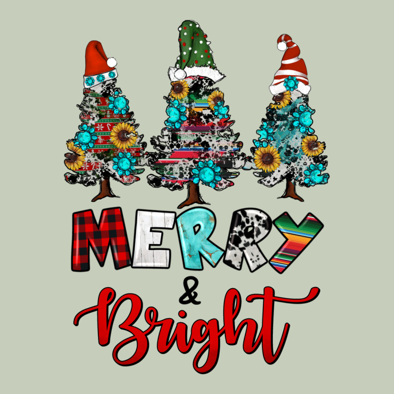 Western Trees Merry And Bright Christmas Classic Tee by RanaPortraitStore | Teevron