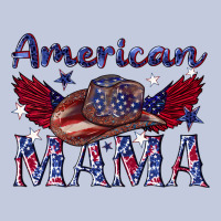 American Mama With Cowboy Long Sleeve Tee | Teevron