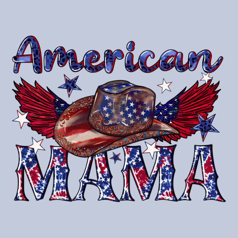 American Mama With Cowboy Long Sleeve Tee by texasbilliewilder | Teevron