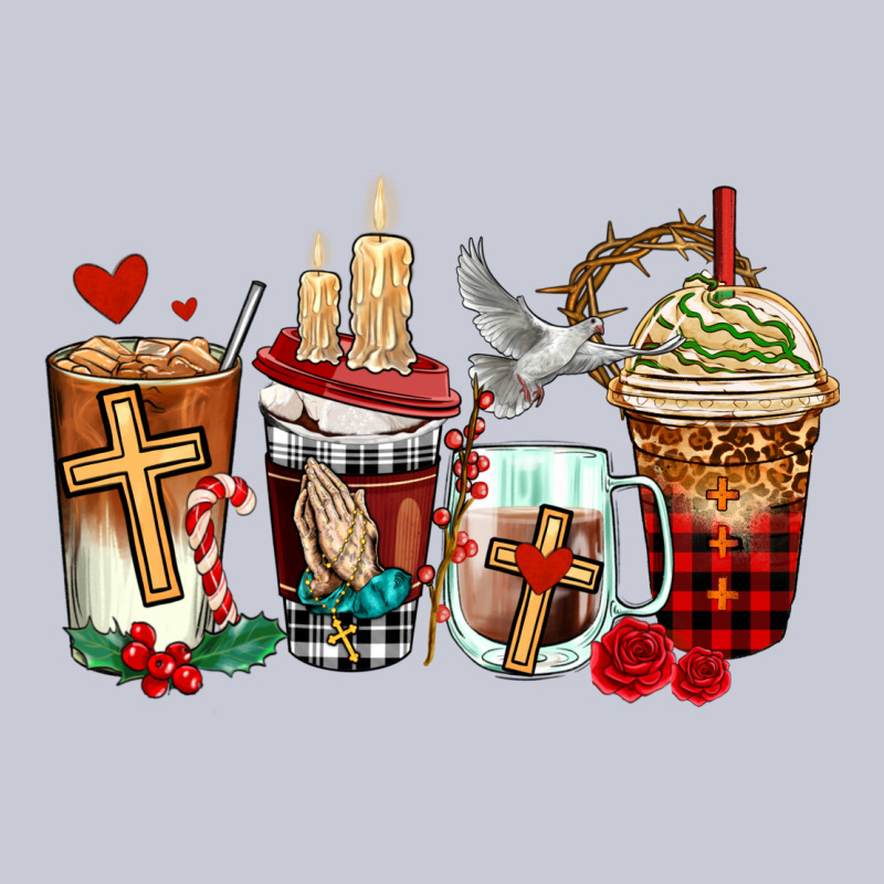 Religious Coffee Cups Heavyweight Hoodie by AdoDesignShop | Teevron