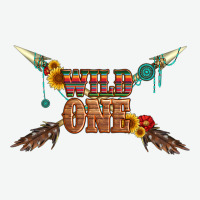 Wild One With Gemstone And Sunflower Urban Heavy Tee | Teevron