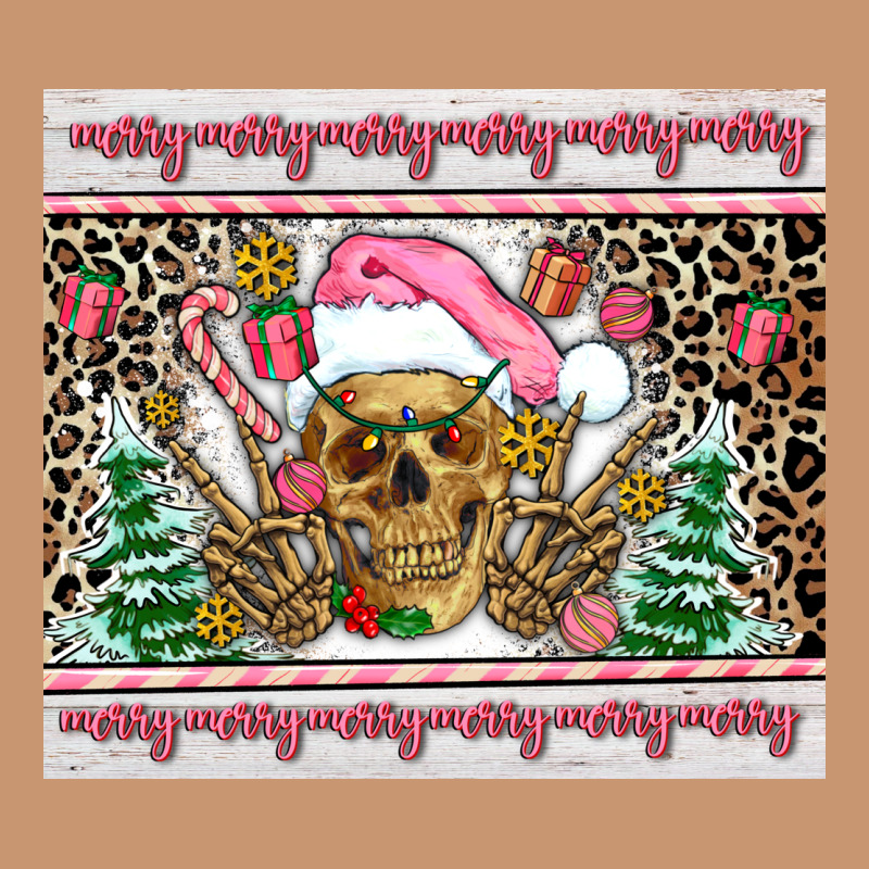 Pink Skeleton  Christmas Heavyweight Hoodie by AdoDesignShop | Teevron