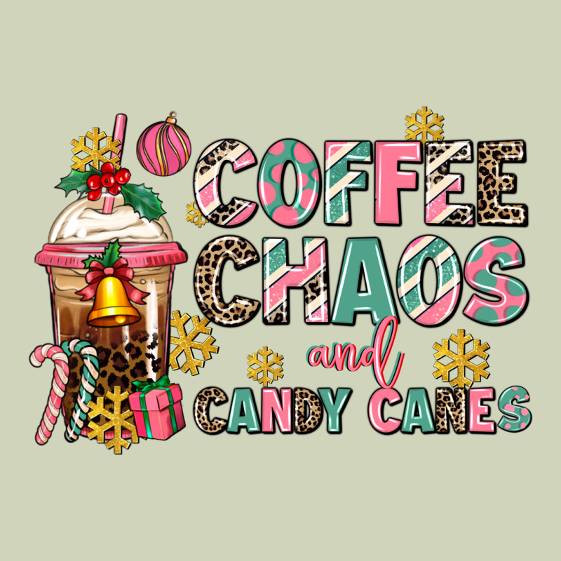 Coffee Chaos And Candy Canes Heavyweight Hoodie by AdoDesignShop | Teevron