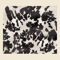 Black And White Cowhide Tumbler Ladies Tee | Teevron