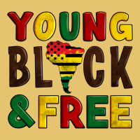 Young Black And Free Premium Sweatshirt | Teevron